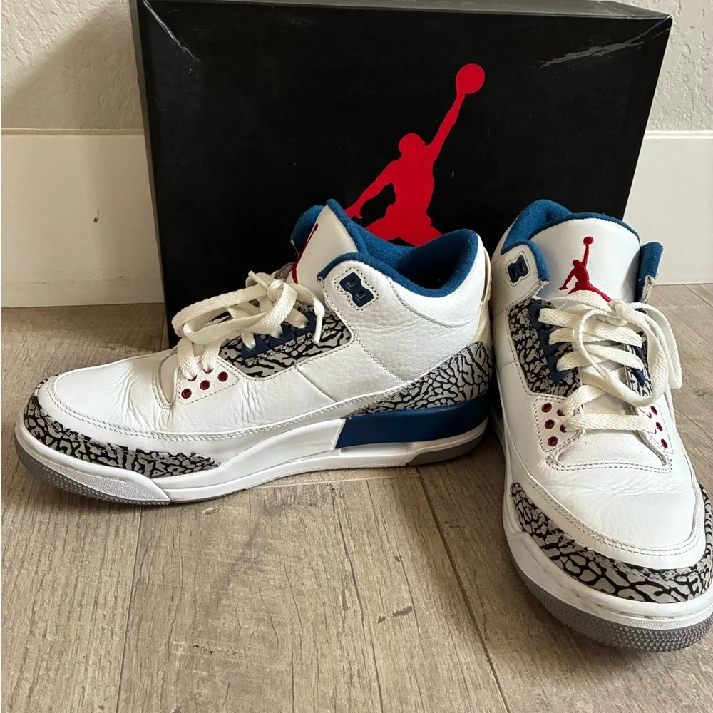 Nike Jordan  3 Retro “True Blue” sneaker
